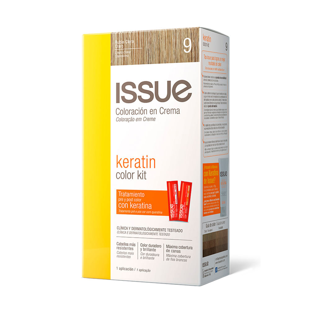 Coloracion Keratina N 9 Issue