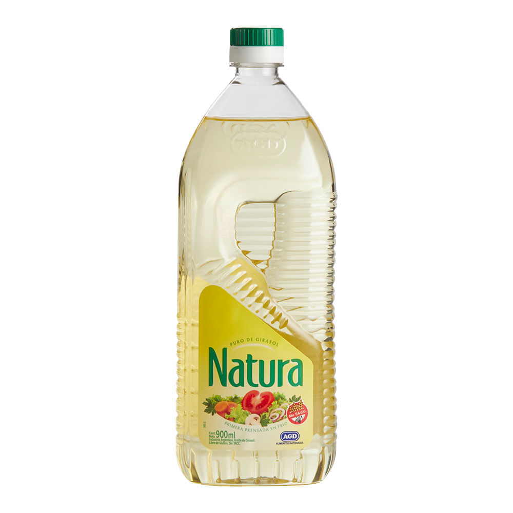 Aceite De Girasol Natural 900 Ml