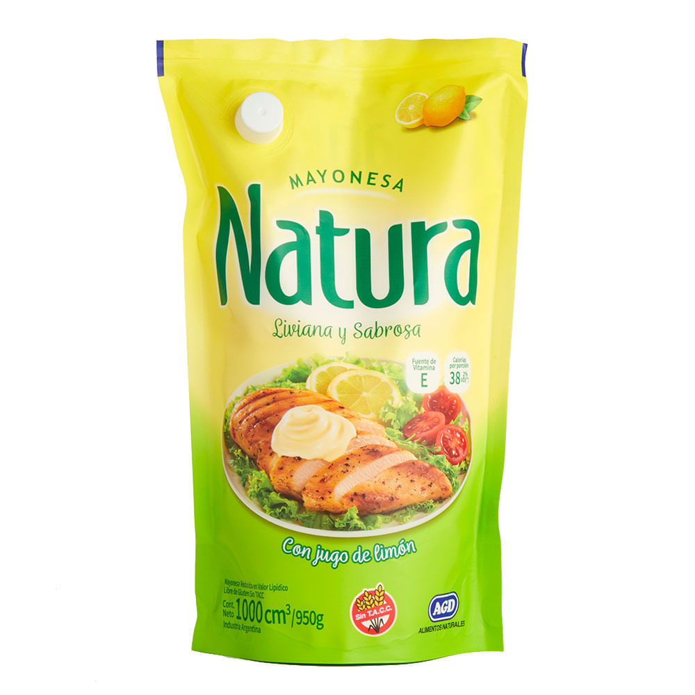 Mayonesa Natura D/P 1000 cc.