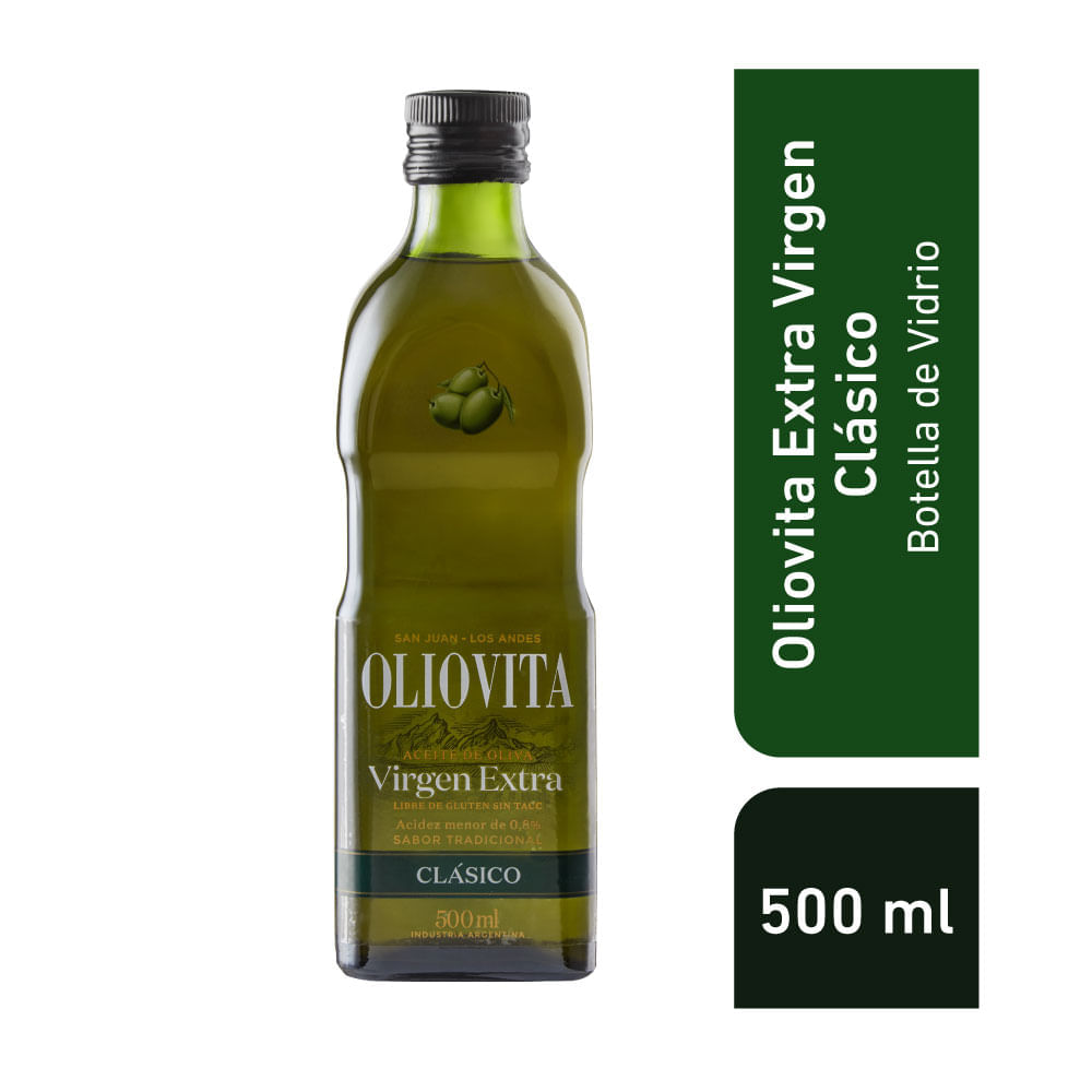 Aceite De Oliva Oliovita Clasico 500 Ml
