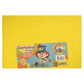 Cartulina Plana Luma Amarilla 2 Hj