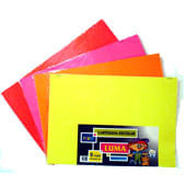 Cartulina Fluo Plana Luma Color Surtido 2 U