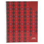 Cuaderno Arte Escocés Espiral A4 80 Hojas