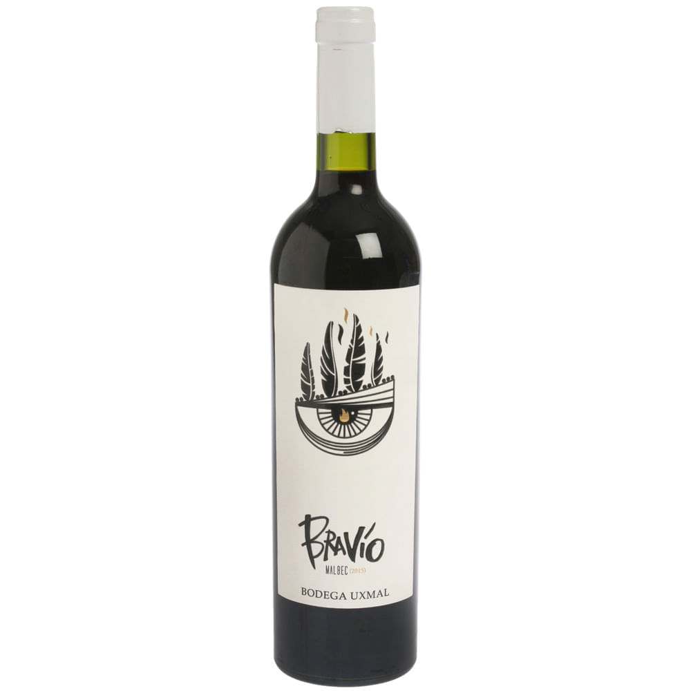 Vino Malbec Bravio Uxmal 750 Cc