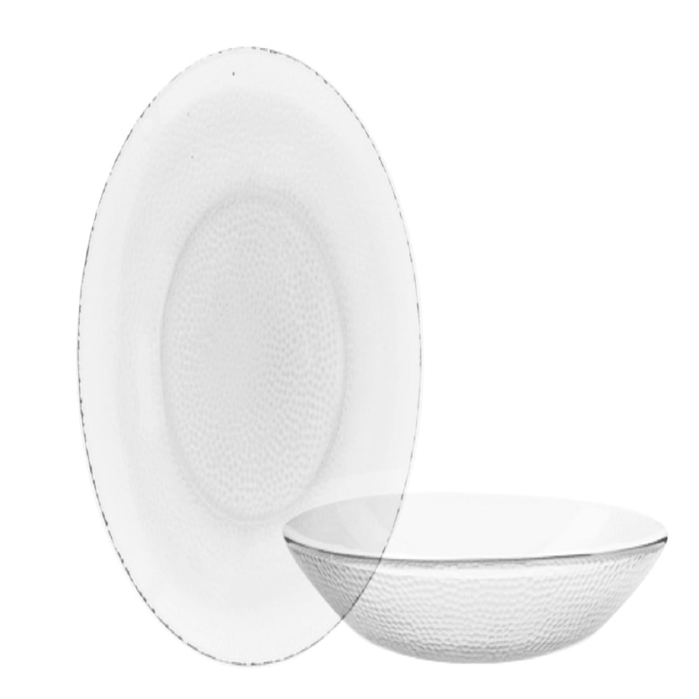 Plato Hondo Línea Forjada