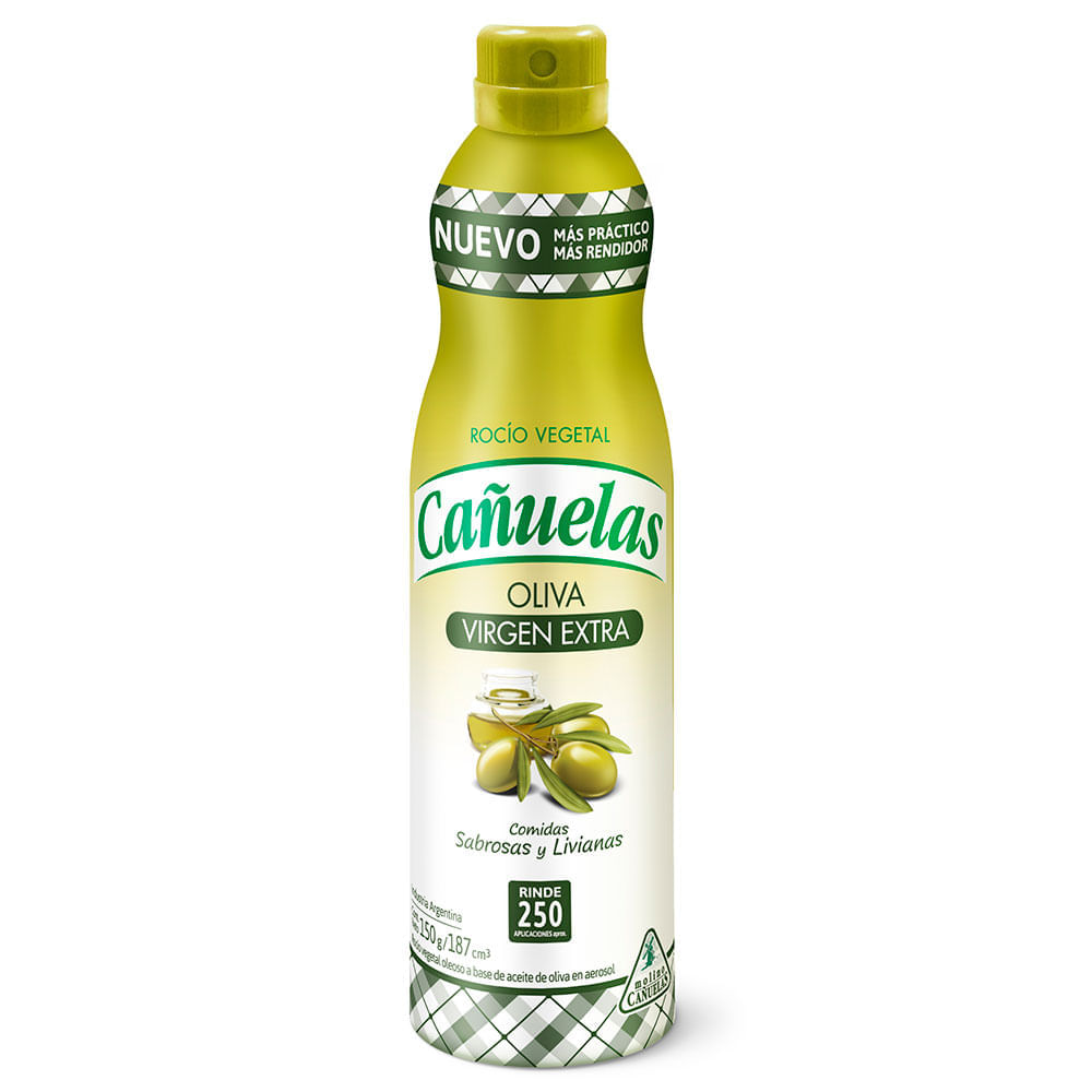 Aceite En Aerosol Cañuelas Oliva 150 Ml