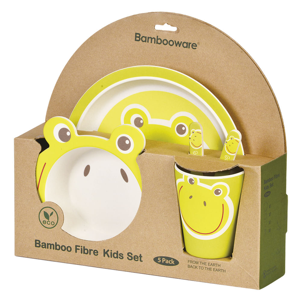 Set Vajilla Infantil Rana  X5