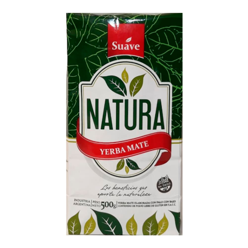yerba mate natura suave 500g