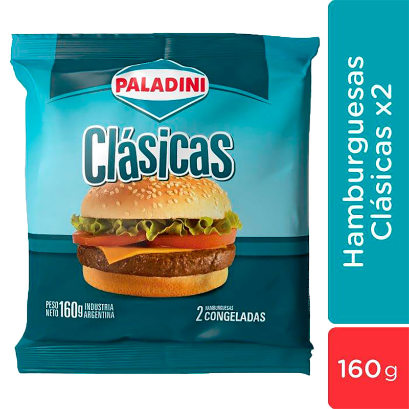Hamburguesa Paladini 2 u.