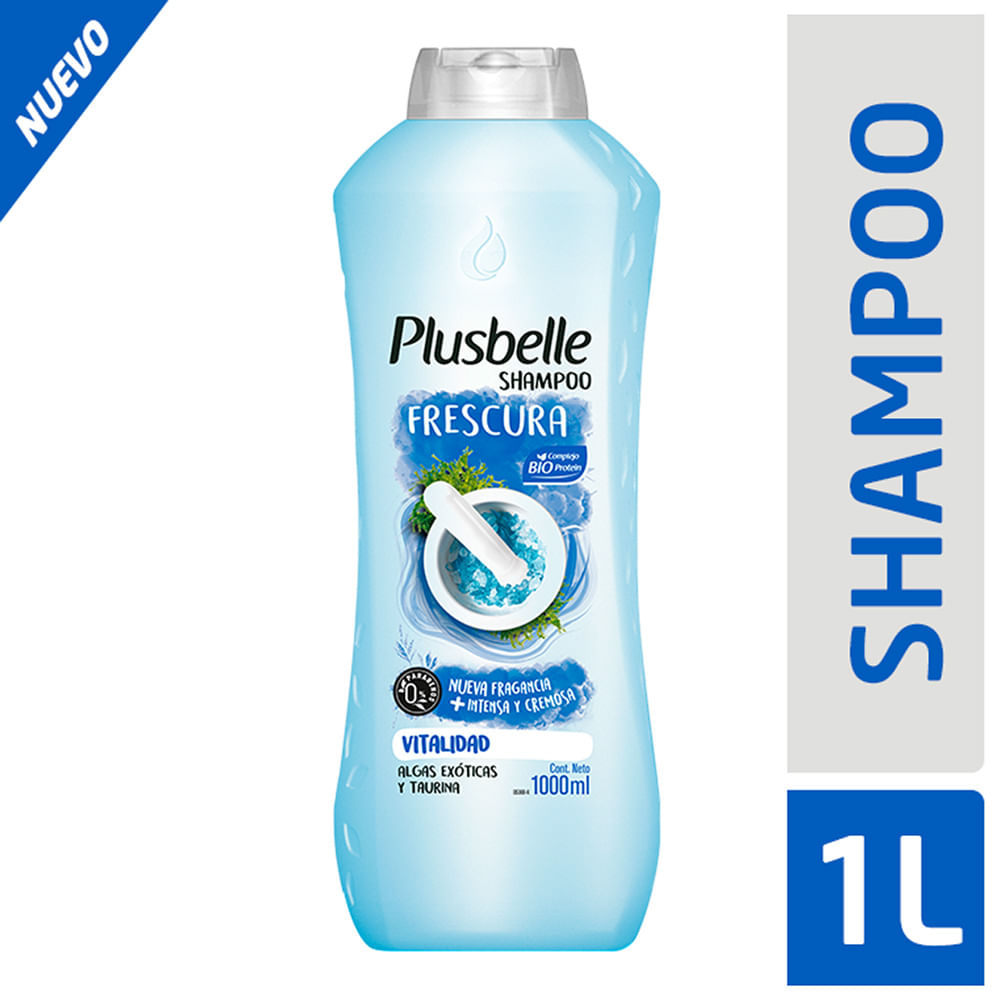 Shampoo Plusbelle Frescura 1lt