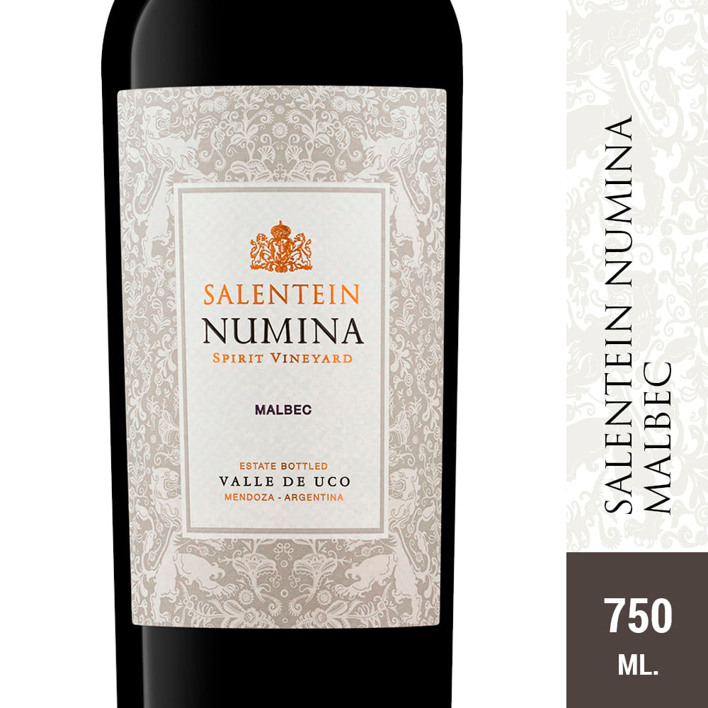 Vino Tinto Malbec Numina 750 Cc Salentein