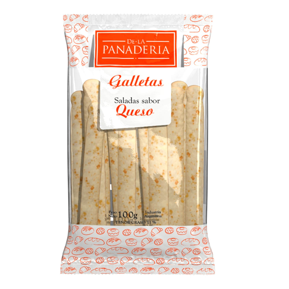 Talitas Saladas Sabor Queso Nuestra Panadería  X 100g