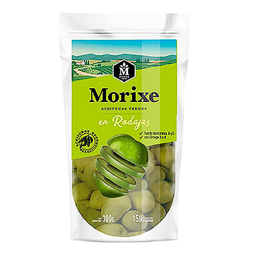 Aceitunas Verdes Rodajas Morixe 300 Gr