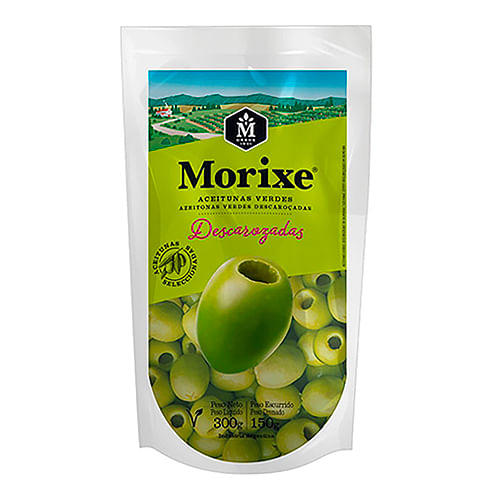 Aceitunas Verdes Descarozadas Morixe 300 Gr