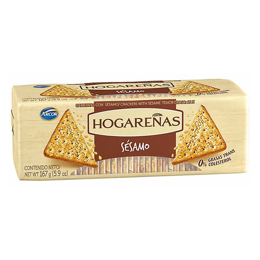 Galletitas Hogareñas Sesamo X 167g