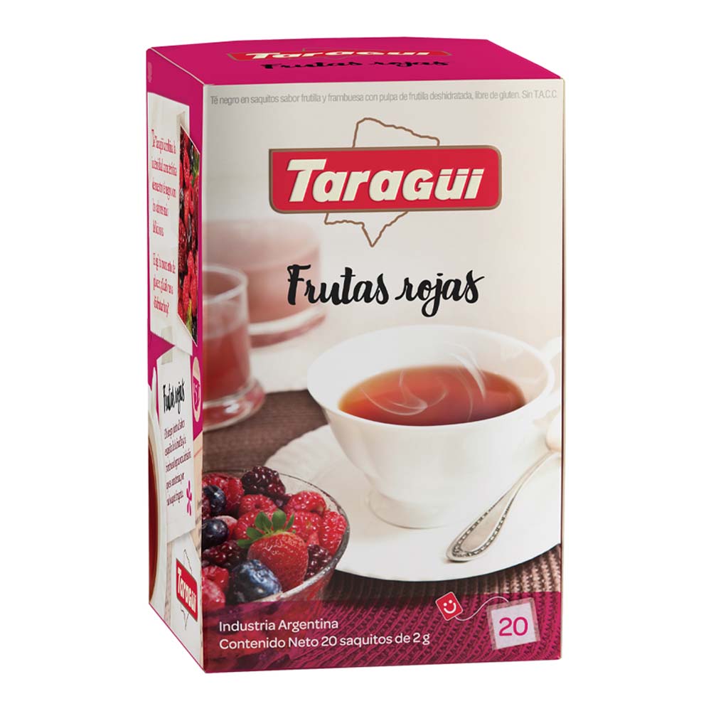 Te Frutas Rojas Taragui 20 Sq