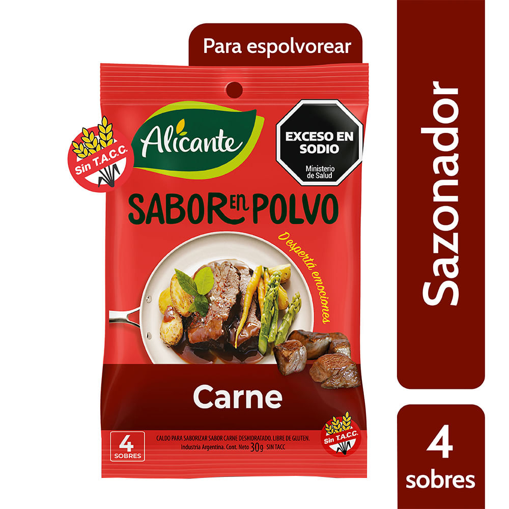 Saborizador En Polvo Carne Alicante 30 Gr