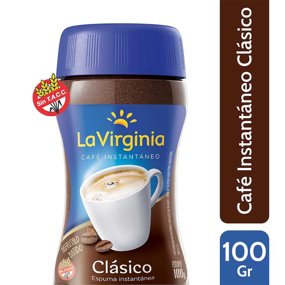Cafe Instantaneo Clasico La Virginia 100 Gr