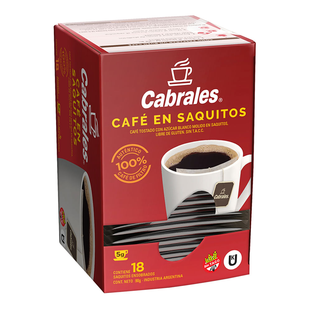 Café Cabrales En Saquitos 18saq