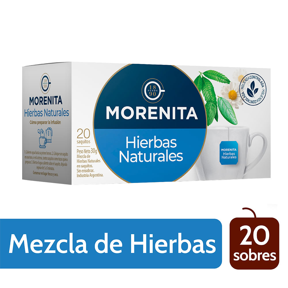 Herboristería La Morenita Mezclas Mc 20 Saquitos
