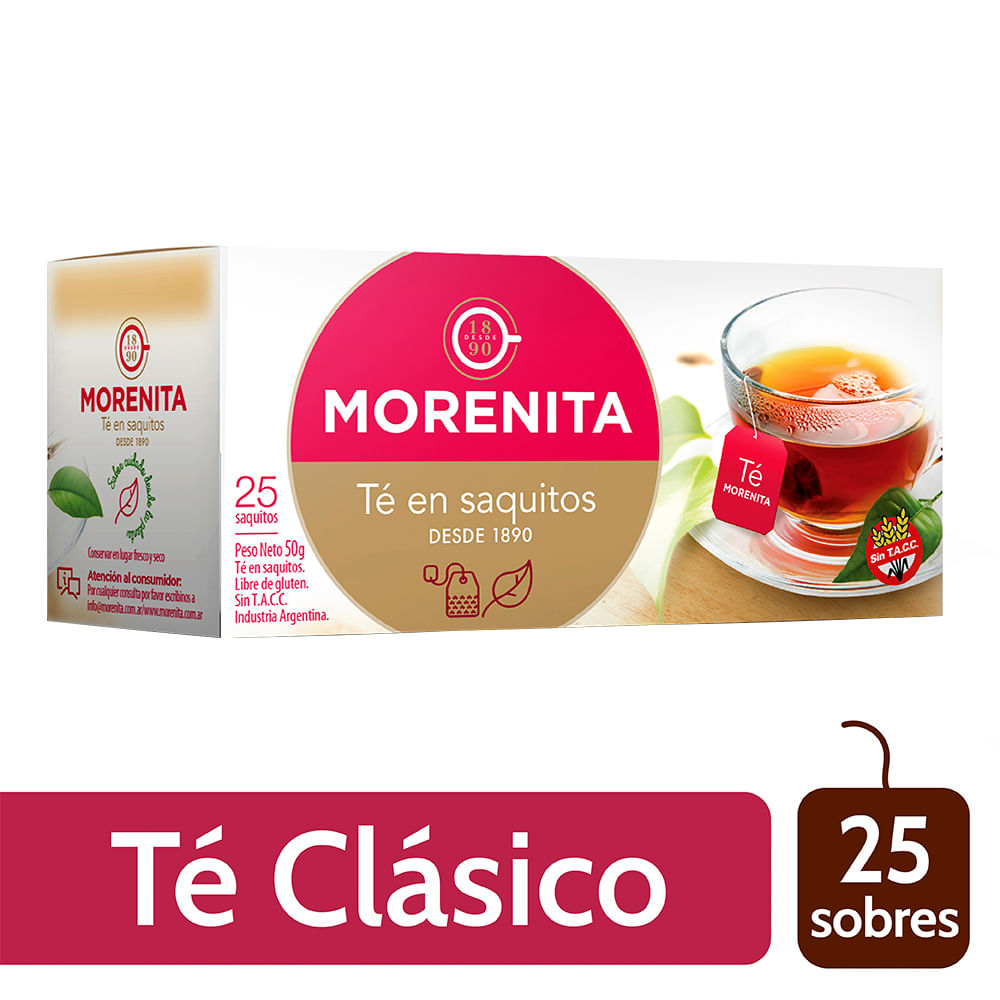 Te Común La Morenita 25 Saquitos