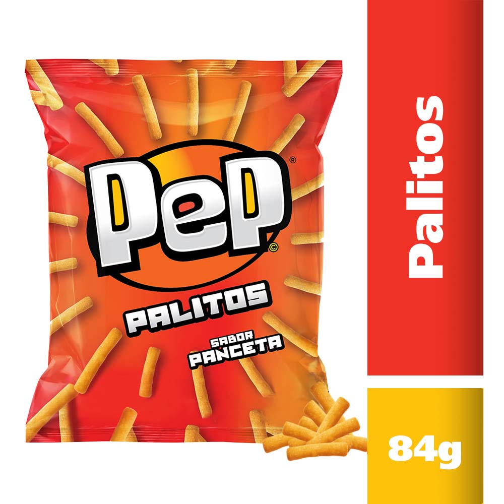 Palitos Salados Sabor Panceta Pep 84 G