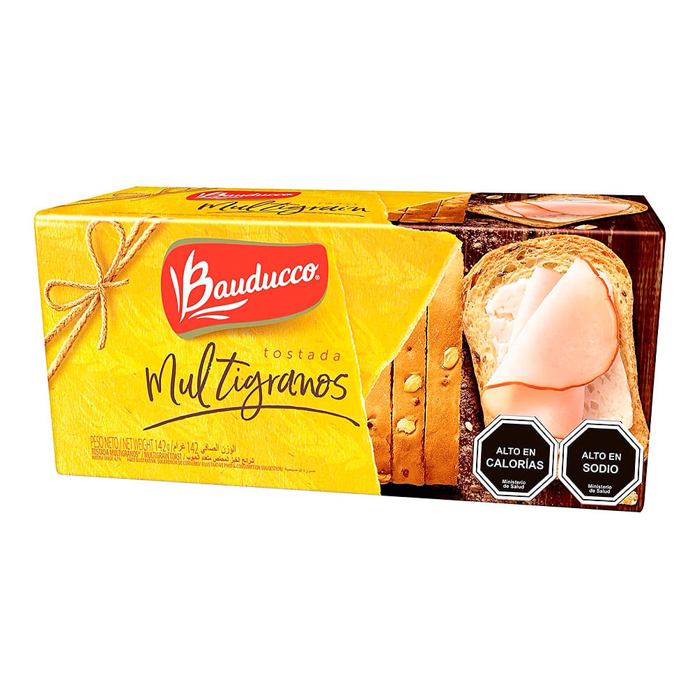 Tostadas De Mesa Bauducco Multigranos 142g