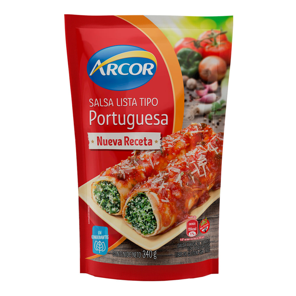 Salsa Portuguesa Arcor 340 Gr