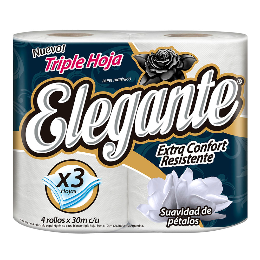 Papel Higiénico Elegante sin H 6 x 30 m