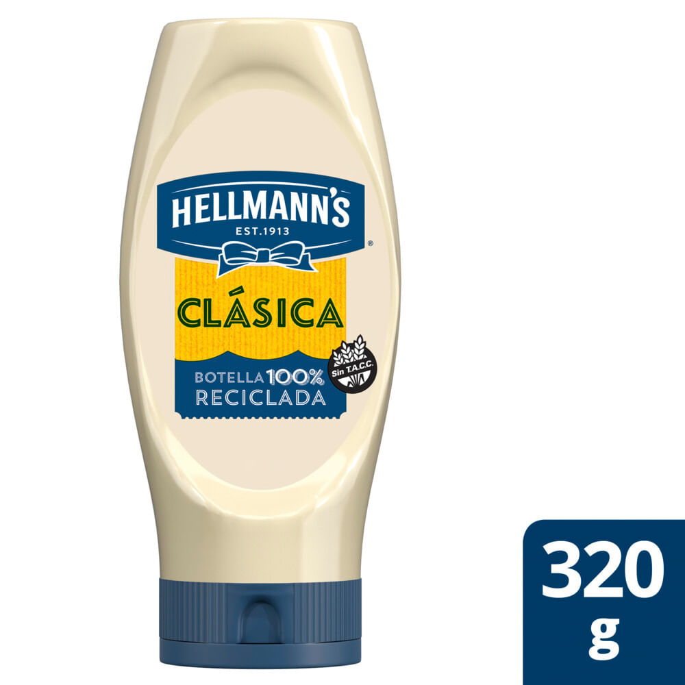 Mayonesa Hellmann's Squeeze 320 grs.