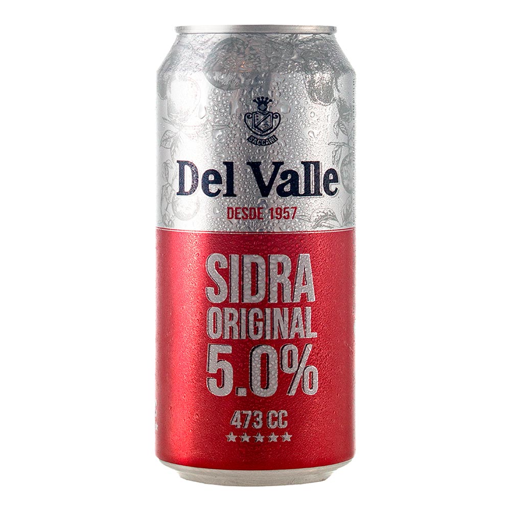 Sidra En Lata Del Valle 473 Cc.
