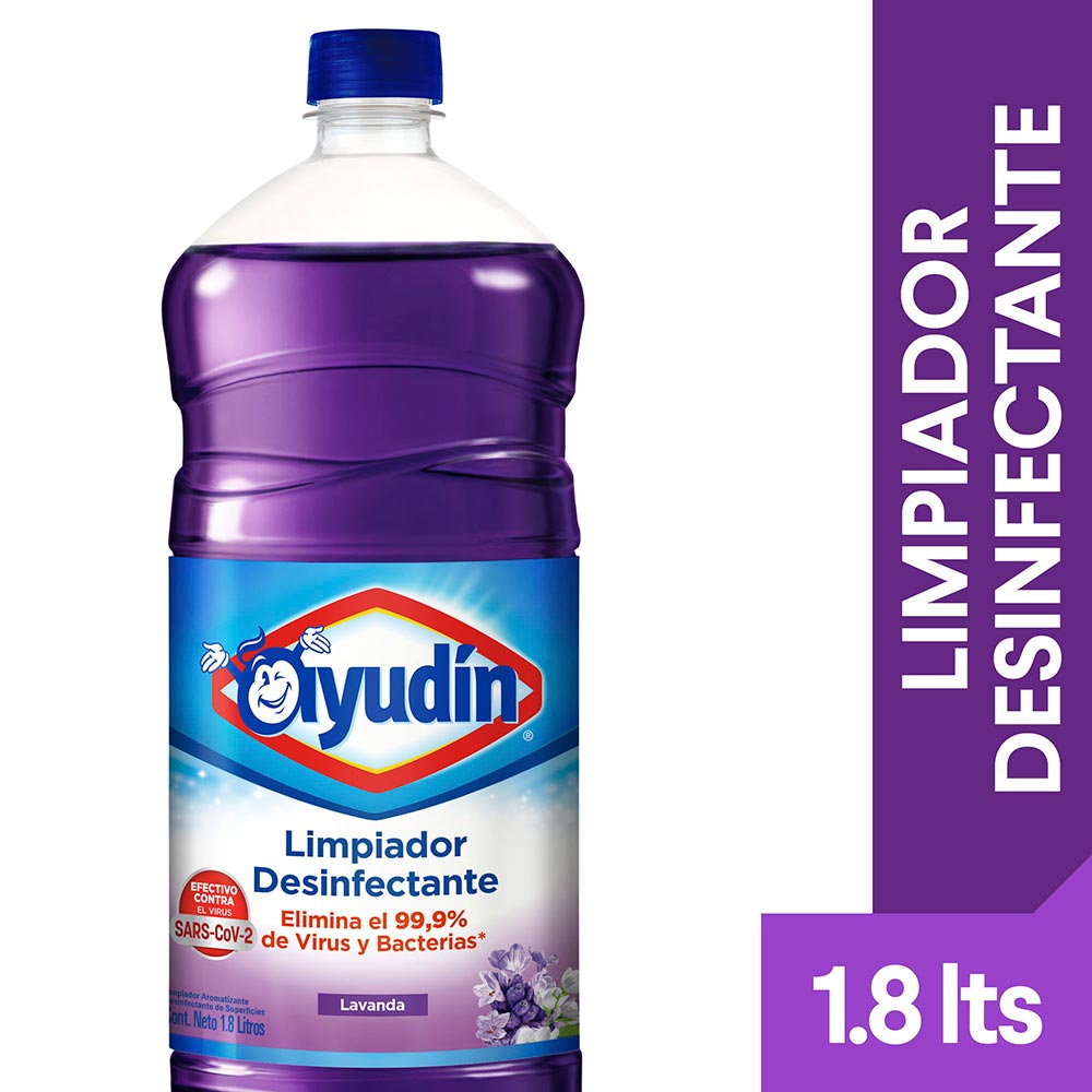 Limpiador Líquido M&K Desinfe Lavan 1,8 l