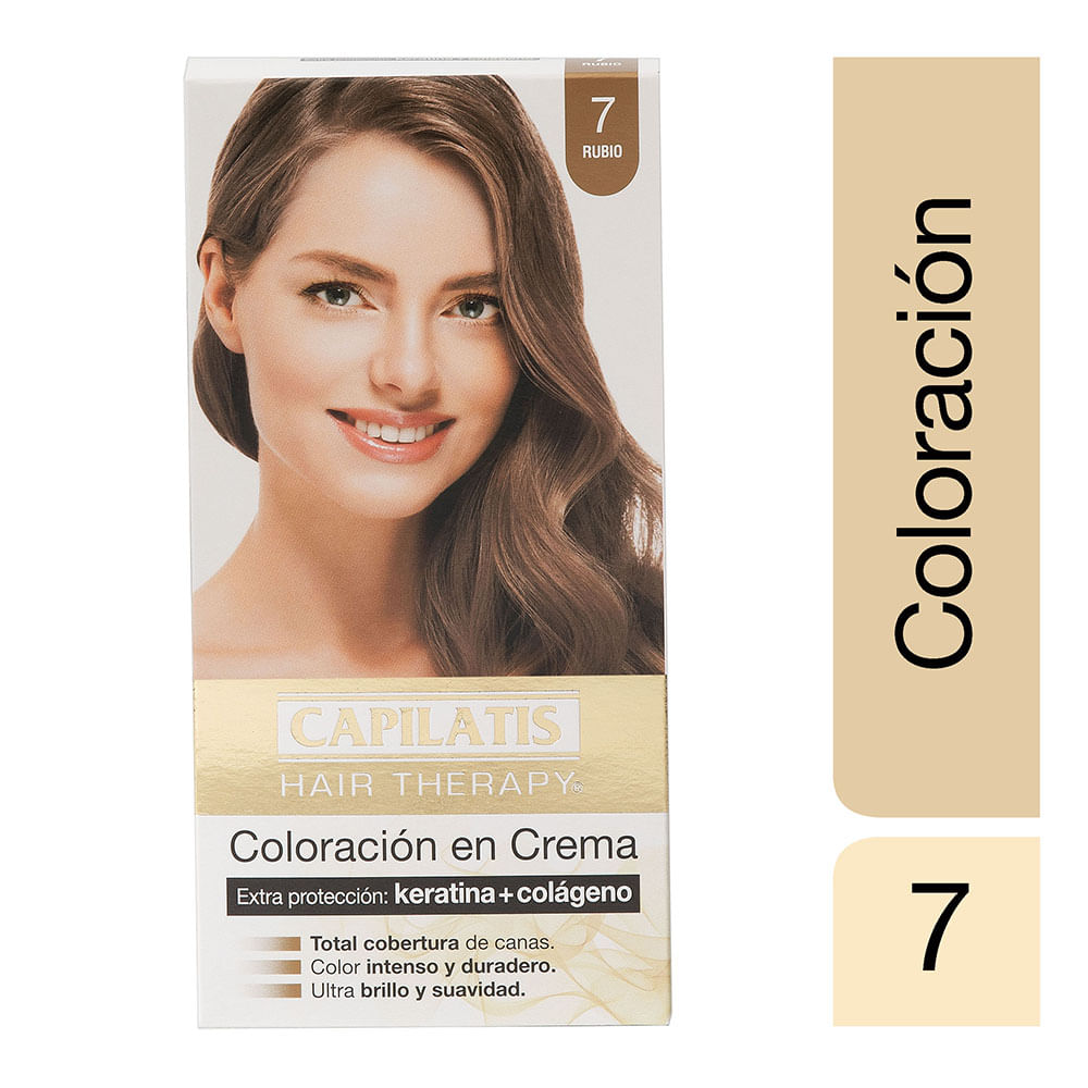 Coloración Capilatis Rubio Nº 7