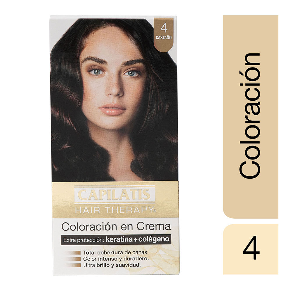 Coloración Capilatis Castaño Nº 4