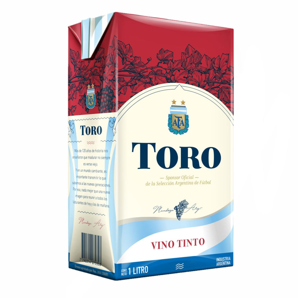 Vino Tinto Toro Afa Tetra 1000cc