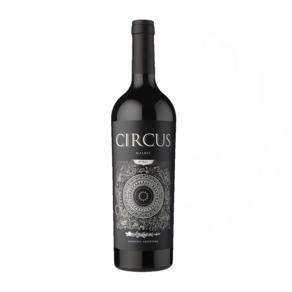 Vino Tinto Circus Roble Malbec 750cc