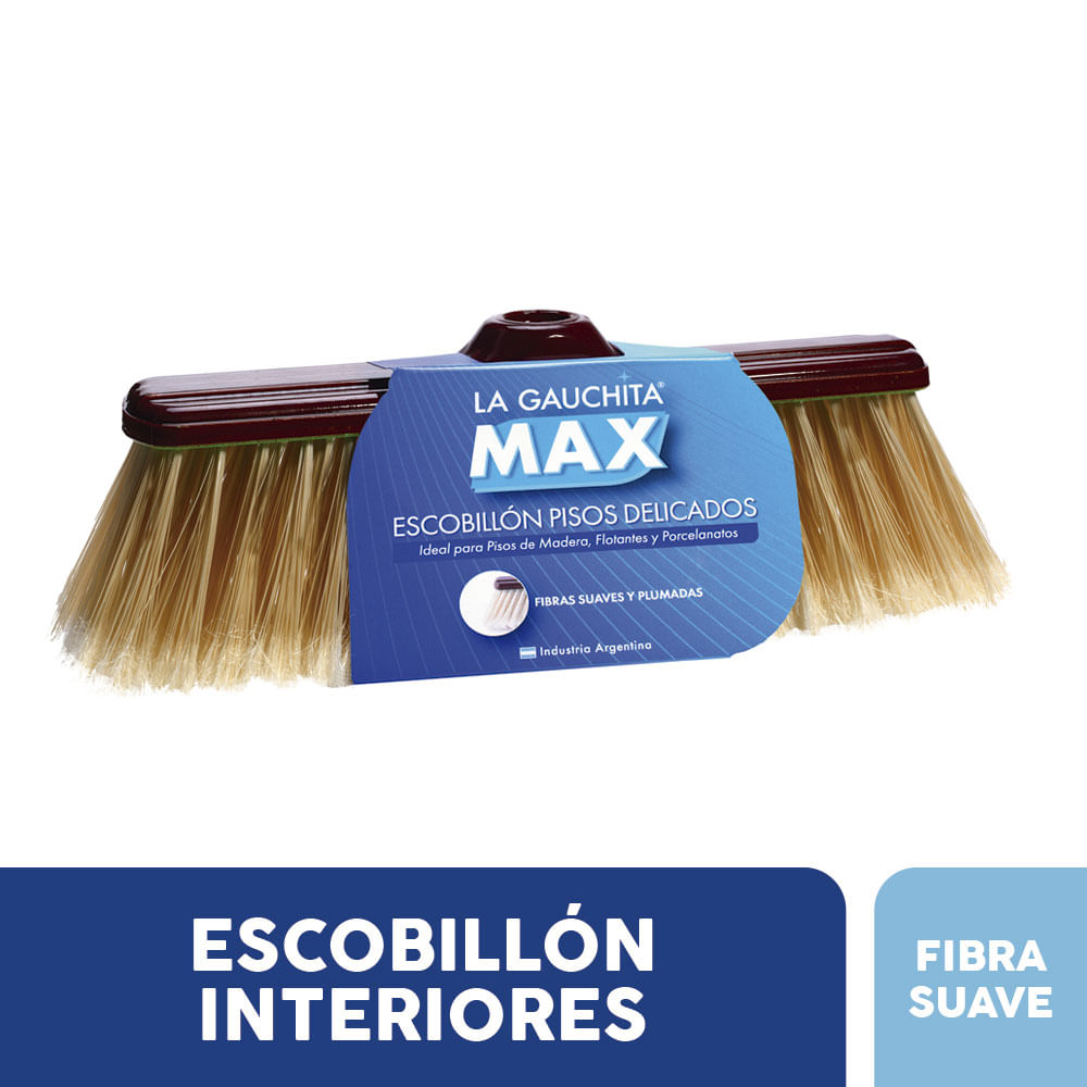 Escobillón Pisos Delicados La Gauchita Max