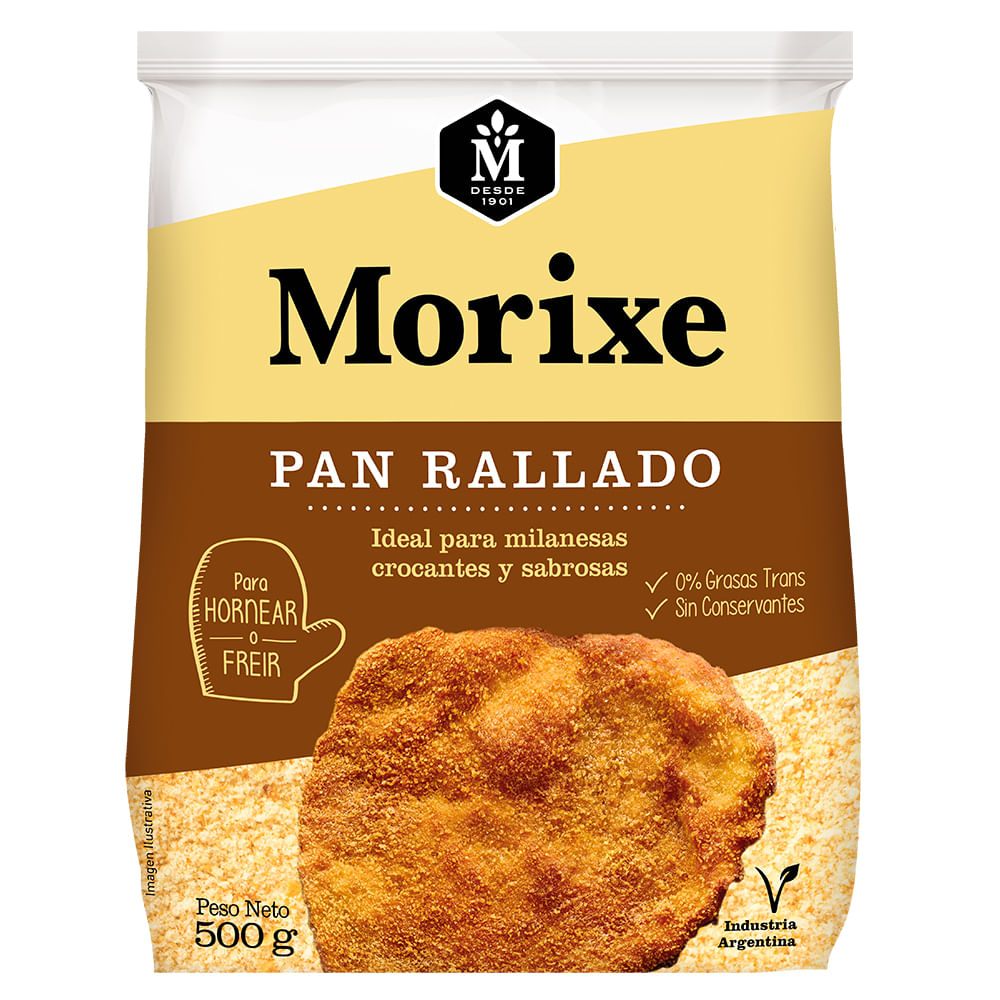 Pan Rallado Morixe X 500 Gr