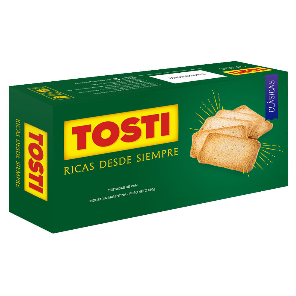 Tostadas Finas Tosti Clasicas 140g