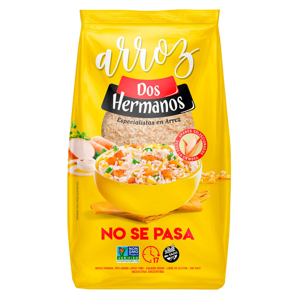 Arroz Parboil Dos Hermanos 1 Kg