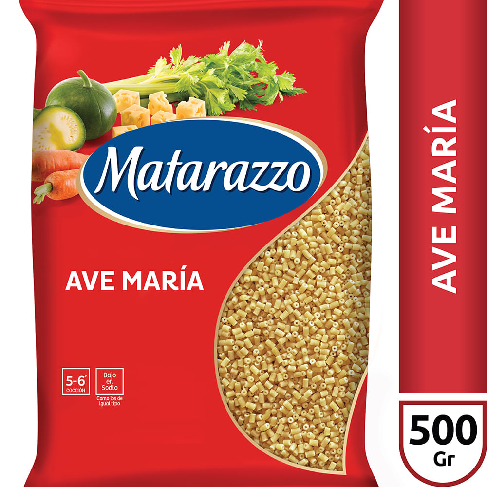 fideos ave maria trigo matarazzo 500gr