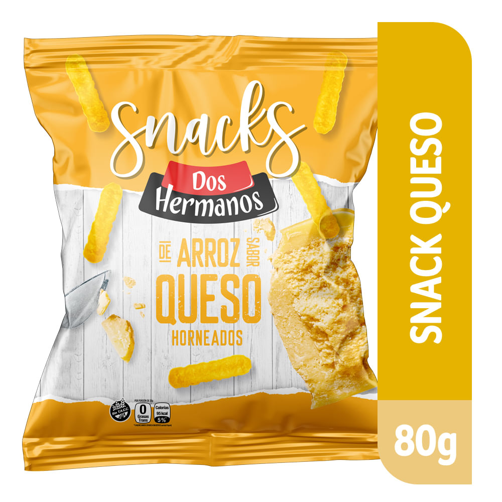 Snack Dos Hermanos Queso 80 gr