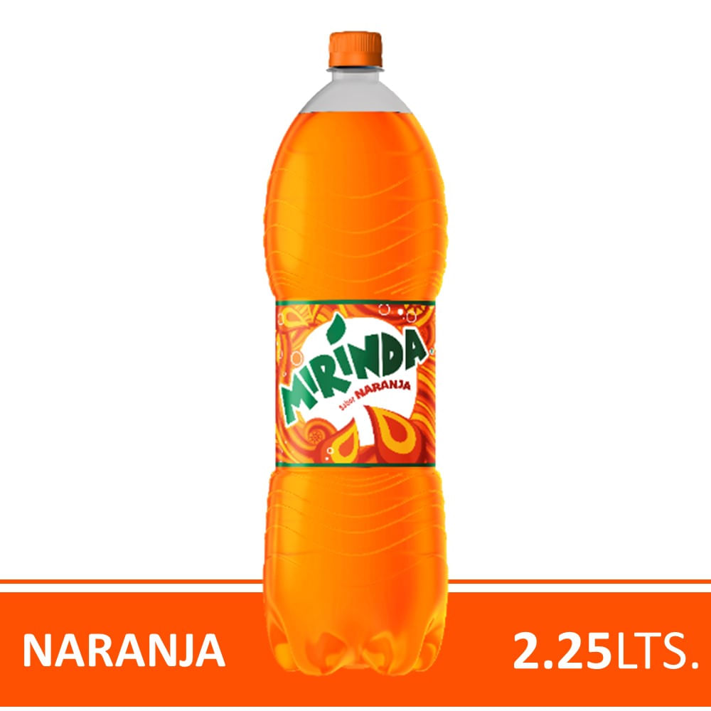 Gaseosa Naranja Mirinda 2.25 Lt