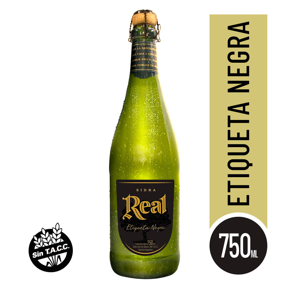 Sidra Negra Real 750 Ml