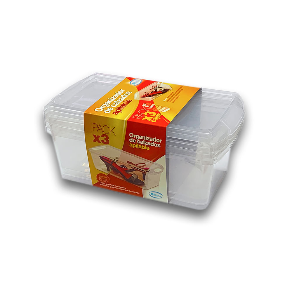 Organizador De Zapatos X 3u