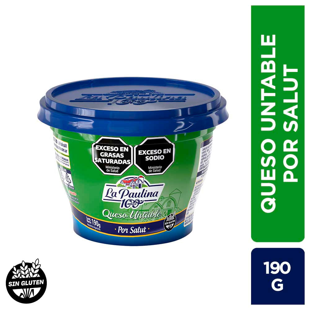 Queso Untable La Paulina Por Salut 190 G