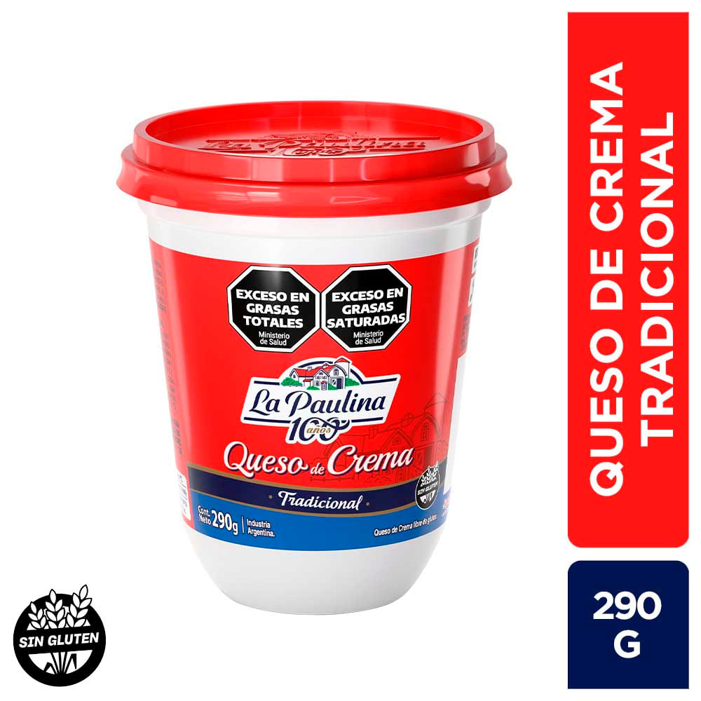 Queso Crema La Paulina Tradicional 290 G