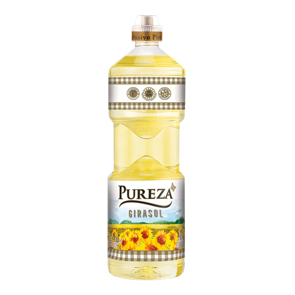 Aceite De Girasol Pureza 900 Ml