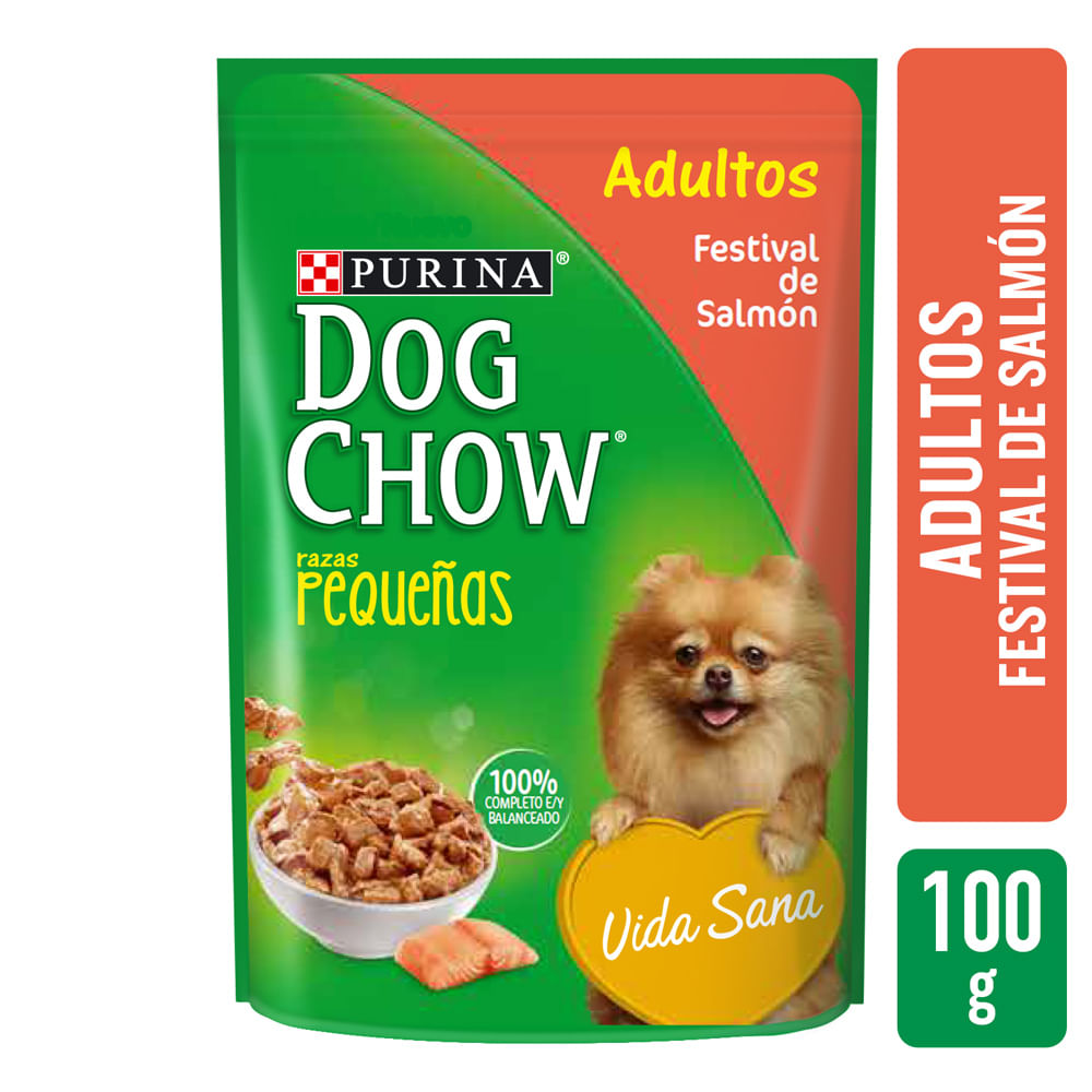 Al.Anim Dog Chow Ad/Salmón 100 gr