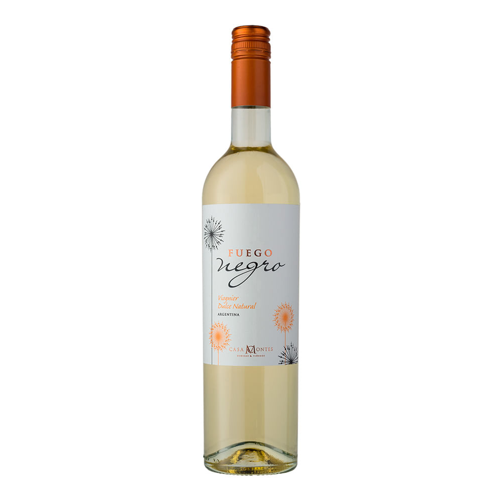 Vino blanco dulce Viognier Fuego Negro 750 ml